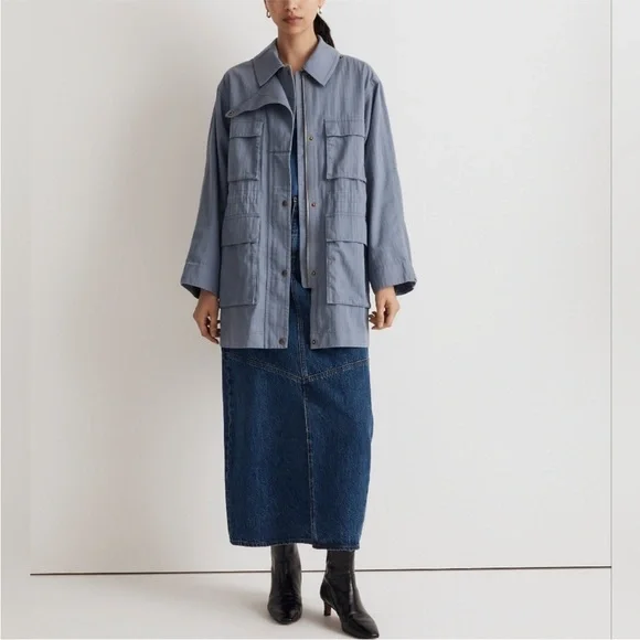 Madewell Oversized Field Jacket NM544 - Picture 2 of 10